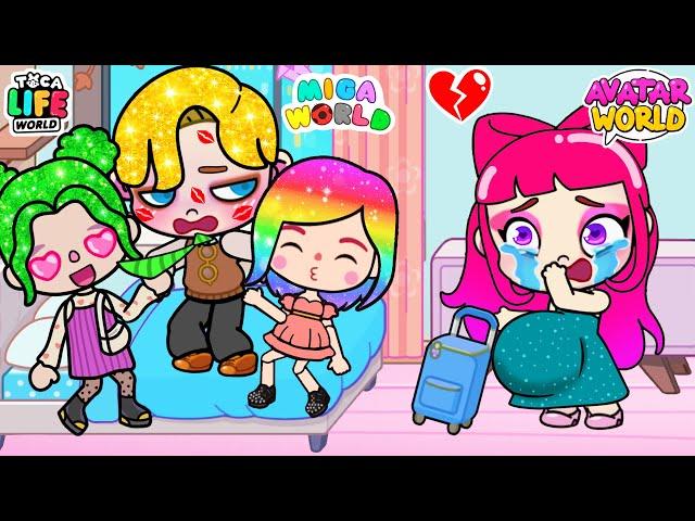 My Avatar World Dad Left My Mom for Toca Boca Girl | Sad story | Toca Life World