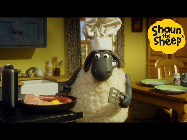 Shaun the Sheep  Cooking with the Flock - Cartoons for Kids  Full Episodes Compilation [1 hour]