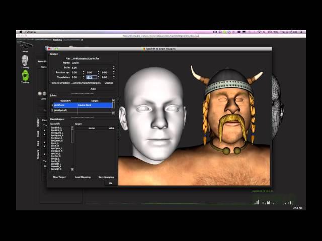 faceshift studio tutorial part 4.7: tracking - fbx import