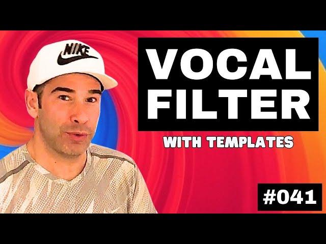 How to Make Filtered Vocal House Music + Logic Pro X Template | Live Electronic Music Tutorial #041