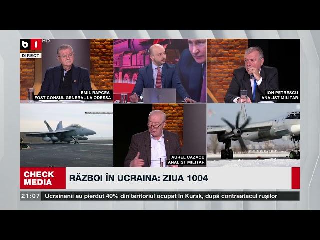 Check Media, cu Răzvan Munteanu. Rusia avansează in Estul Europei  Opțiune nucleară pentru Rusia