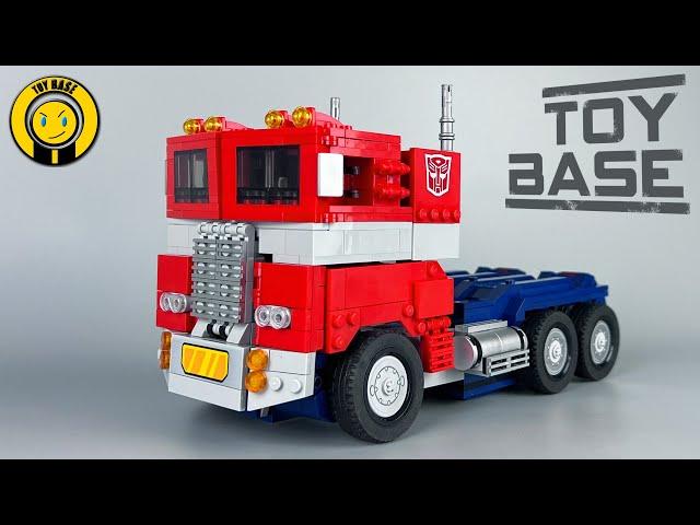 【LEGO Optimus Prime Transform!】Lego 10302 Optimus Prime Transformers Lego Brick Truck Robot Toys