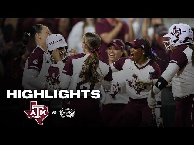 Highlights: Texas A&M 3, Florida 2