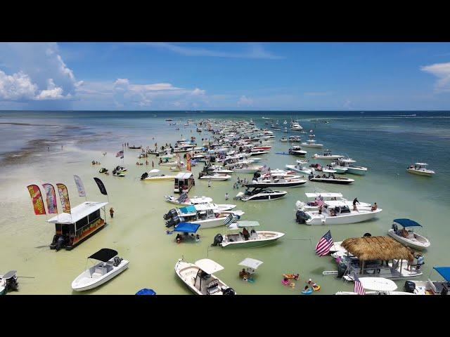 ISLAMORADA SANDBAR 4TH OF JULY WEEKEND 2023