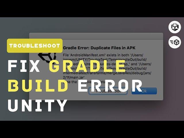 Fix Gradle Build Error Unity Version 2022 And 2021