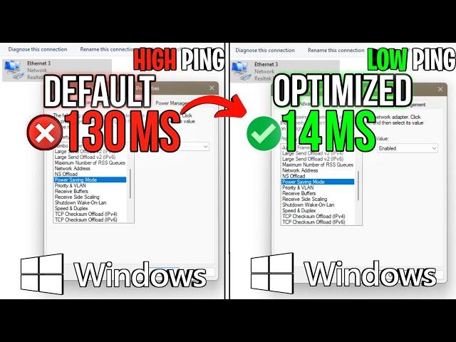 Optimize Your Network Adapter For Lowering Ping & FIX Packet Loss In Gaming (NEW TRICK) 2023!