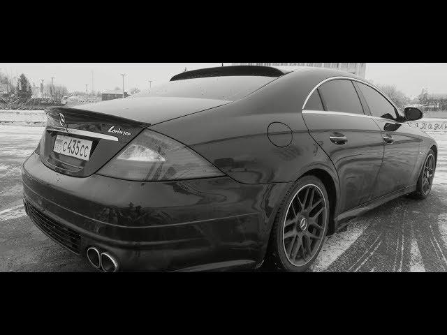 MERCEDES CLS500. Банан на колесах - понтовый бл...воз!