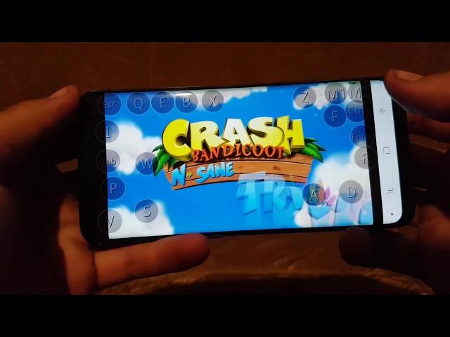 Crash Bandicoot N. Sane Trilogy ON ANDROID SAMSUNG GALAXY S9 .GOING WELL