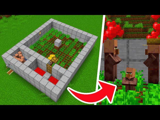 Minecraft Villager Breeder Farm 1.21.4+ - BEST DESIGN