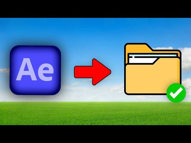 How To Export Each Frame as Picture In After Effects