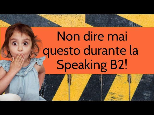 Cambridge First Speaking B2. Vuoi una dritta per aumentare il tuo punteggio? #inglese #B2 #Speaking