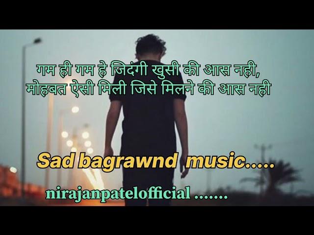 Sad music: sad background music // Bollywod Hindi music mood of