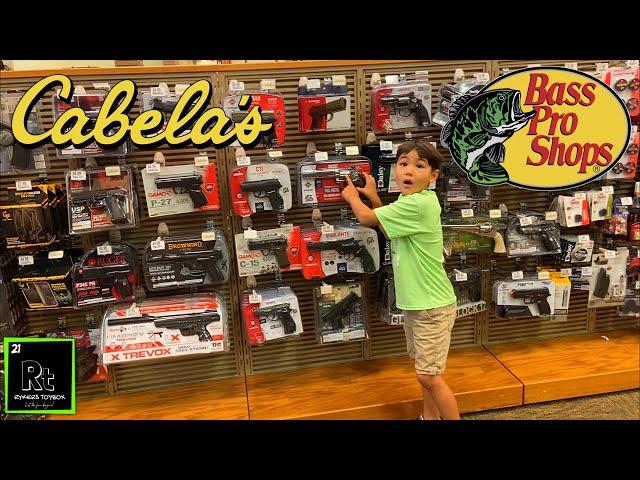 BB Gun and Airsoft Shopping at Cabela's and Bass Pro Shops