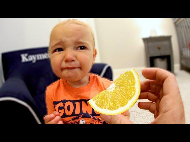 I GAVE MY BABY A LEMON