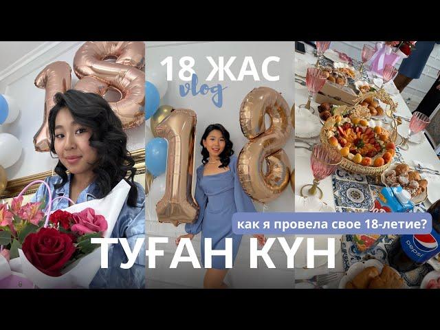 18 ЖАС ТУҒАН КҮН | VLOG  как я отметила 18 ДР?