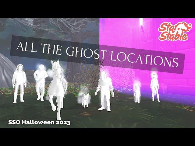 ALL 7 Halloween Ghost Locations || SSO Halloween 2023/2024