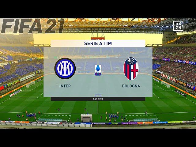 FIFA 21 - Inter Milan vs Bologna | Serie A TIM 2021/2022 | Prediction & Gameplay