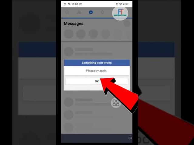 #facebook lite something went wrong problem solve #shorts #facebook #featuretech