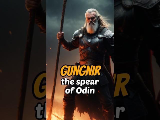 Gungnir, the spear of Odin #history #mythlogy #norsemythology