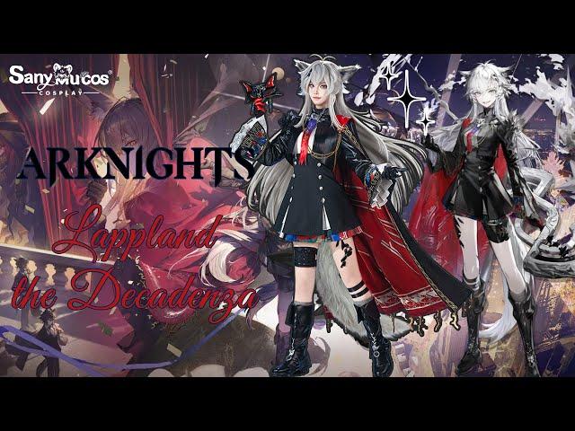 【SanyMuCos】Game Arknights Cosplay Lappland The Decadenza Cosplay Costume Premium Edition