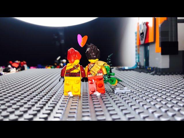 A ninjago Valentine’s Day special: basically kai and skylor in crystallized ￼