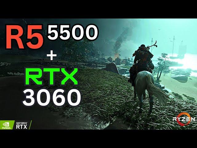 Ryzen 5 5500 + RTX 3060 | Tested in 17 Games (2024) | 1080p