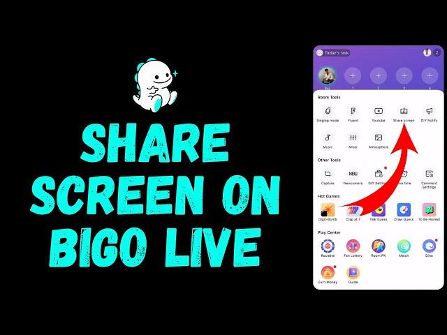 How to Share Screen in Bigo Live 2024 | Forward Screen in Bigo Live