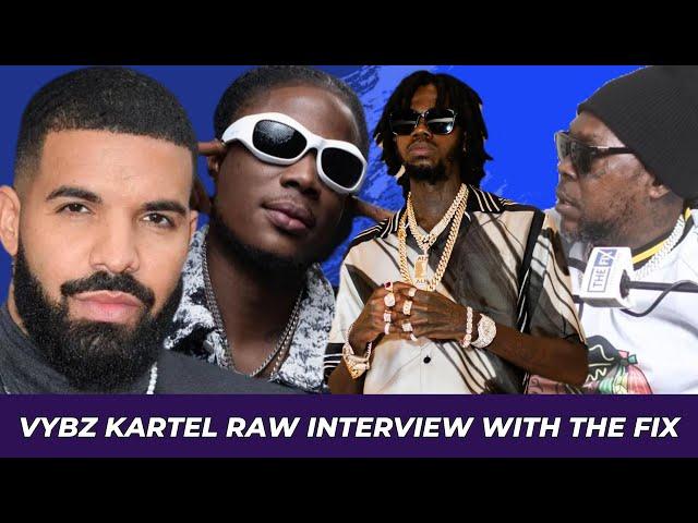 Vybz Kartel The Fix Interview: Vybz Kartel Diss Sir P From Politricks Watch, Drake, Alkaline