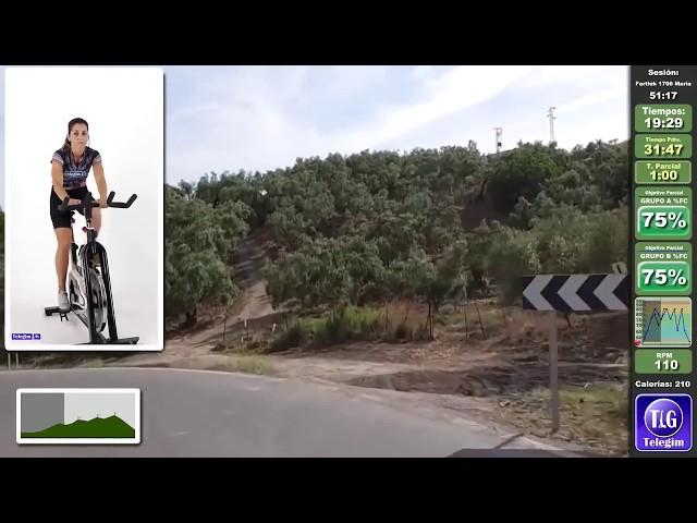 Virtual Cycling with Maria TelegimTV