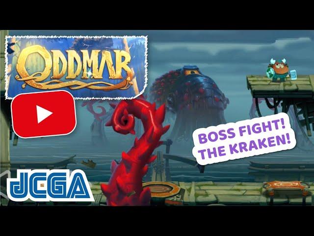 KRAKEN ATTACK!! BOSS FIGHT!! Oddmar Alfheim level 6