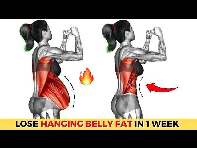 The Best Exercises for Hanging Belly Fat | 30-min Workout To LOSE 3 INCHES OFF WAIST in 1 Week