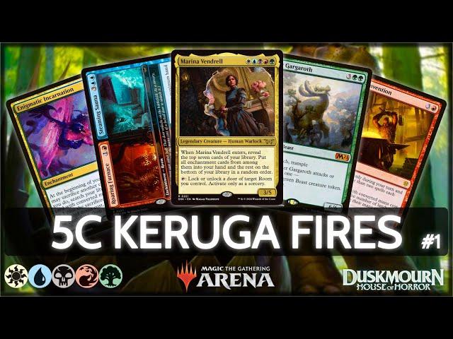 🟢 5C Keruga Fires, part 1 | MTG Arena | Explorer | BO3 | Duskmourn