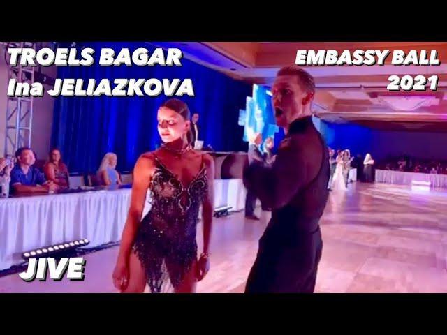 Champions of Blackpool Dance Festival 2021 Troels Bagar - Ina Jeliazkova | Jive