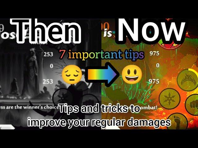 Tips and tricks to improve regular damage || Improve your regular damage without using time shift ||