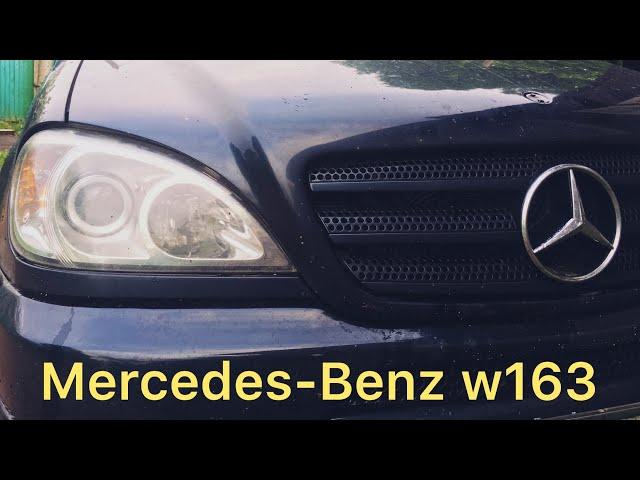 Mercedes-Benz ML 320 w163 ставим трос на привод печки #авторемонт