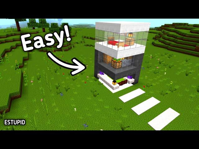  Minecraft: How To Build a Small Starter Modern House 