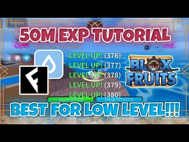 How to get 50M EXP for low level | Blox Fruits Script