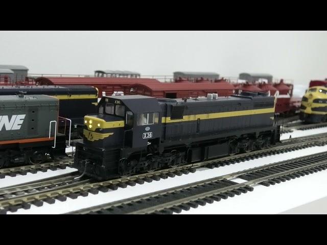 Auscision Victorian Railways X Class X36 with DCC Sound - ESU Loksound - EMD V16-567C