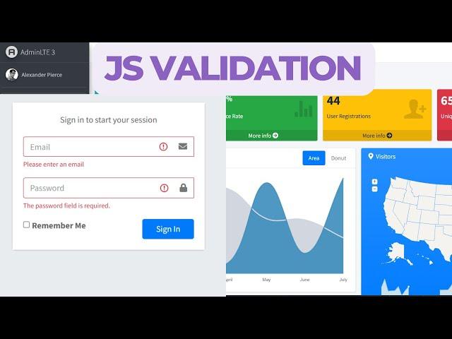 How to Set Up JS Validation in Laravel 2025 | Proengsoft JS Validation | Admin LTE