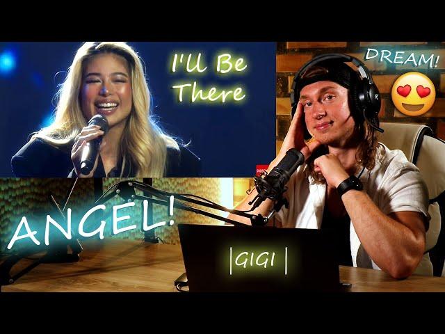 LOVE! Gigi De Lana - I'll Be There | GIGI VIBES | Wish Date Concert | Richards Infinity Reacts