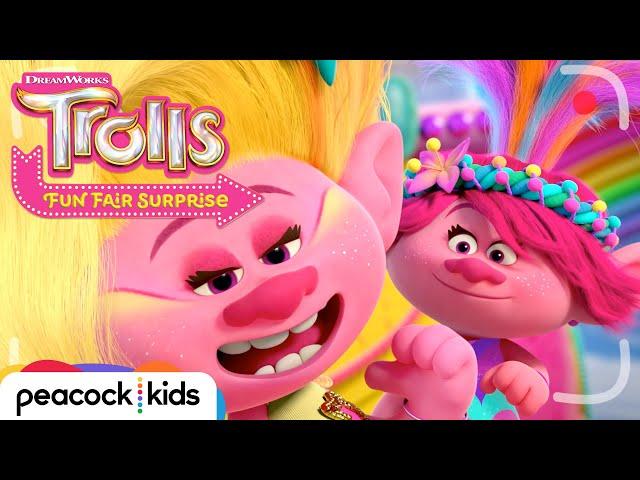 Poppy and Viva's Super Ultimate Morning Routine | Fun Fair Surprise | TROLLS