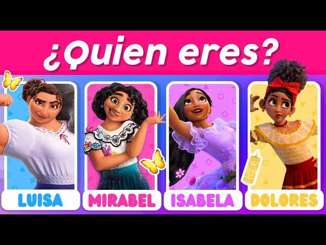 ¿Qué chica de Encanto eres?‍Test