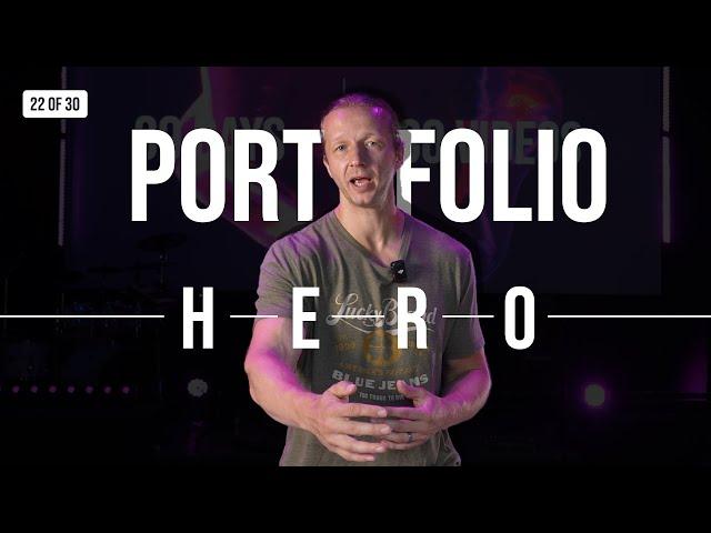 It's time to design your portfolio - CHALLENGE!