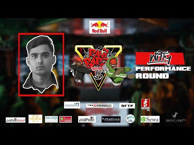 Red Bull presents RawBarz- Season 5 ||Top 15- Performance Round||Witty ||