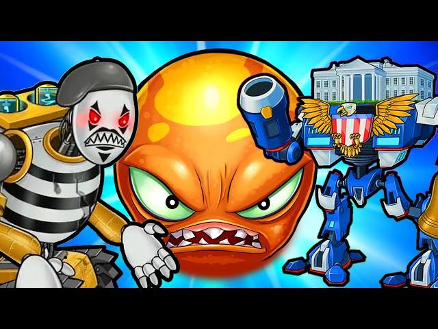 СУРОВЫЙ ОСЬМИНОГ МУТАНТ - ВСЕ БОССЫ! ИГРА Octogeddon