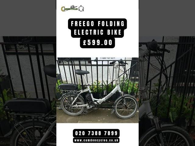 FreeGo Folding Electric Bike is available at Camden Cycles