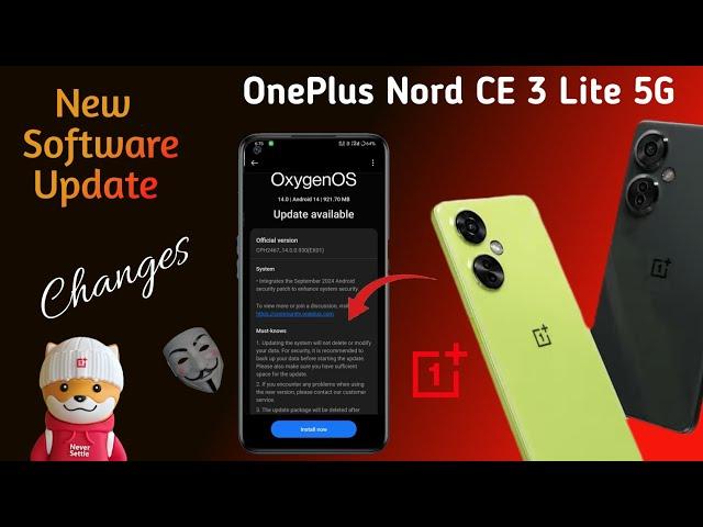 New Software Update  OnePlus Nord CE 3 Lite 5G  Changes, Full Review