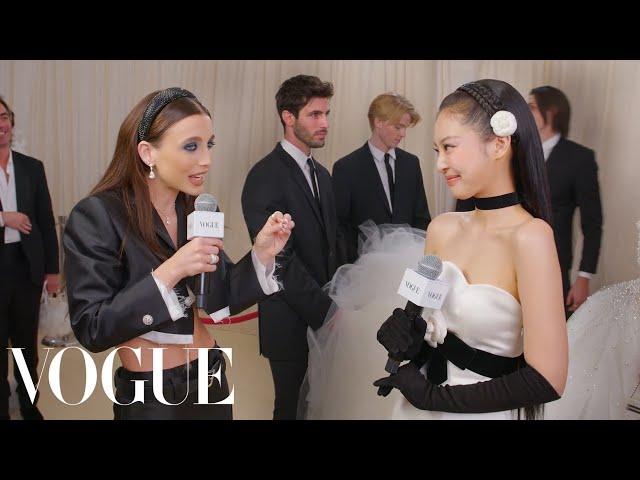 Blackpink’s Jennie Kim on Attending Her First Met Gala | Met Gala 2023 With Emma Chamberlain