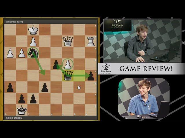 Tang vs. Denby, 2020 World Amateur Team | Game Review