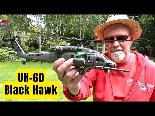 NEW MILITARY SCHEME ! Easy to fly RC UH-60 Black Hawk Helicopter | Eachine E200S